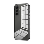 Custodia per telefono con foro sottile e placcatura trasparente, For Samsung Galaxy A57 5G, For Samsung Galaxy A37 5G, For Samsung Galaxy A07