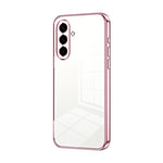 Custodia per telefono con foro sottile e placcatura trasparente, For Samsung Galaxy A57 5G, For Samsung Galaxy A37 5G, For Samsung Galaxy A07