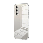 Custodia per telefono con foro sottile e placcatura trasparente, For Samsung Galaxy A57 5G, For Samsung Galaxy A37 5G, For Samsung Galaxy A07