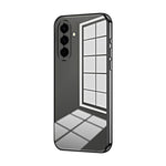 Custodia per telefono con foro sottile e placcatura trasparente, For Samsung Galaxy A57 5G, For Samsung Galaxy A37 5G, For Samsung Galaxy A07