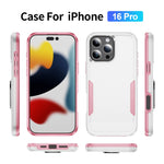 Custodia per telefono Pioneer Armor Heavy Duty PC + TPU, For iPhone 16 Pro, For iPhone 16 Plus