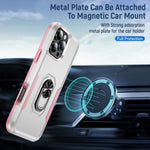 Custodia per telefono Pioneer Armor Heavy Duty PC + TPU con supporto, For iPhone 16 Pro, For iPhone 16 Plus