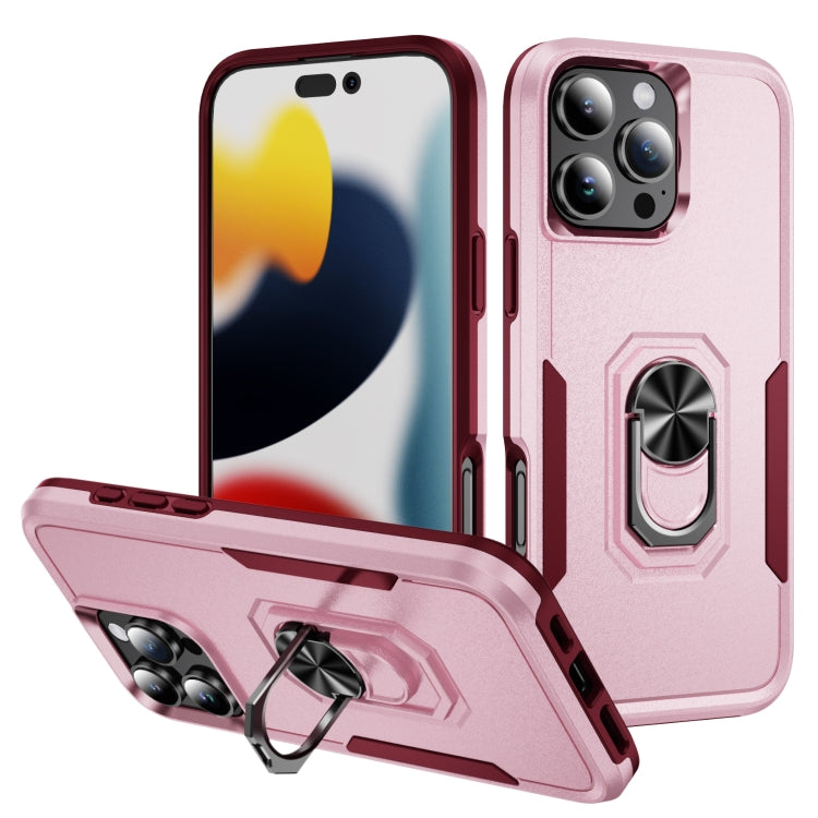 Custodia per telefono Pioneer Armor Heavy Duty PC + TPU con supporto, For iPhone 16 Pro, For iPhone 16 Plus