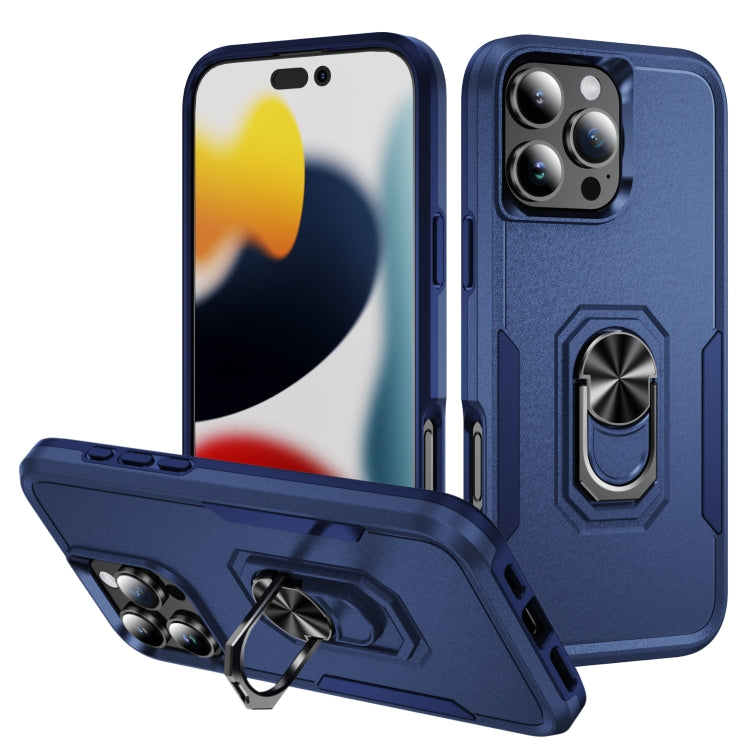 Custodia per telefono Pioneer Armor Heavy Duty PC + TPU con supporto, For iPhone 16 Pro, For iPhone 16 Plus