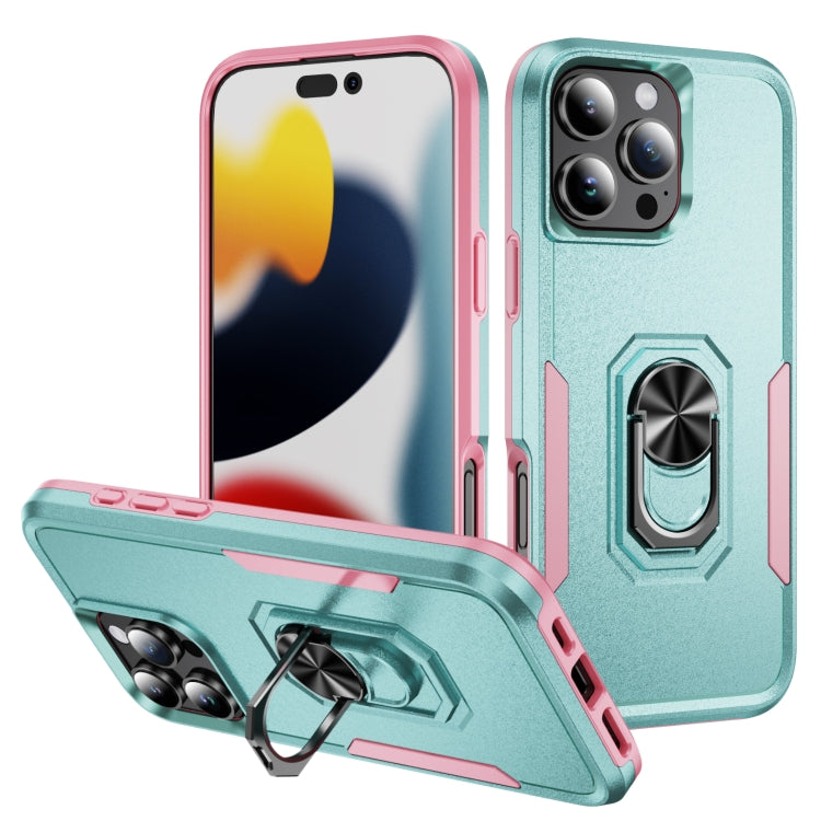 Custodia per telefono Pioneer Armor Heavy Duty PC + TPU con supporto, For iPhone 16 Pro, For iPhone 16 Plus