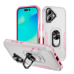 Custodia per telefono Pioneer Armor Heavy Duty PC + TPU con supporto, For iPhone 16 Pro, For iPhone 16 Plus