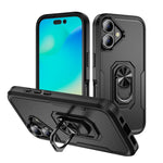 Custodia per telefono Pioneer Armor Heavy Duty PC + TPU con supporto, For iPhone 16 Pro, For iPhone 16 Plus