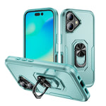 Custodia per telefono Pioneer Armor Heavy Duty PC + TPU con supporto, For iPhone 16 Pro, For iPhone 16 Plus