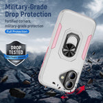 Custodia per telefono Pioneer Armor Heavy Duty PC + TPU con supporto, For iPhone 16