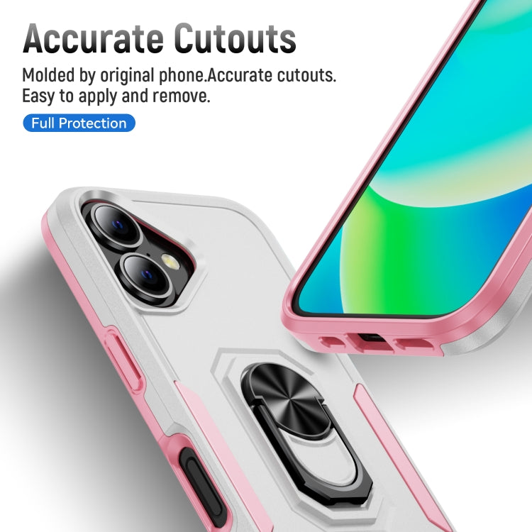 Custodia per telefono Pioneer Armor Heavy Duty PC + TPU con supporto, For iPhone 16