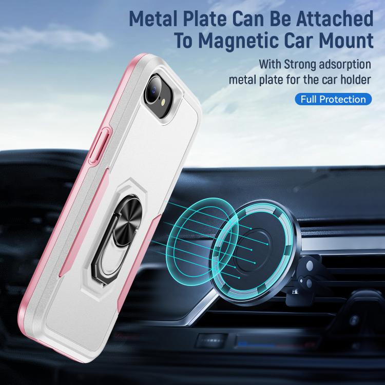 Custodia per telefono Pioneer Armor Heavy Duty PC + TPU con supporto, For iPhone 17e / 16e, For iPhone 17 Pro Max