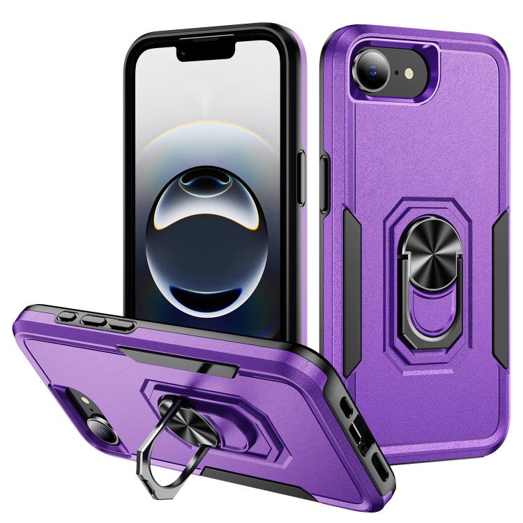 Custodia per telefono Pioneer Armor Heavy Duty PC + TPU con supporto, For iPhone 17e / 16e, For iPhone 17 Pro Max