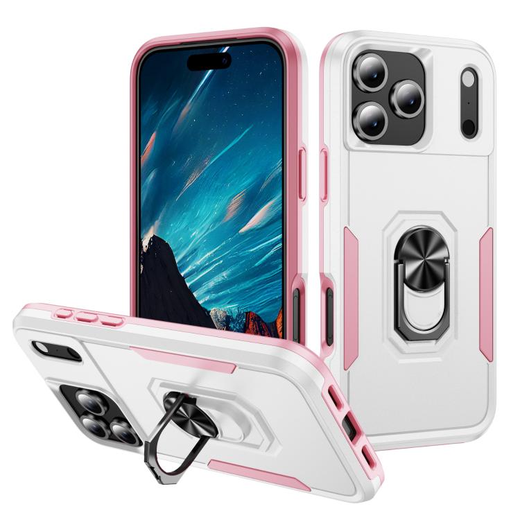 Custodia per telefono Pioneer Armor Heavy Duty PC + TPU con supporto, For iPhone 17 Pro, For iPhone 17