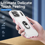 Custodia per telefono Pioneer Armor Heavy Duty PC + TPU con supporto, For iPhone 17 Pro, For iPhone 17