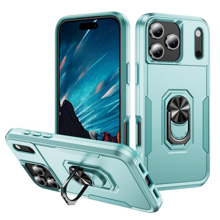 Custodia per telefono Pioneer Armor Heavy Duty PC + TPU con supporto, For iPhone 17 Pro, For iPhone 17