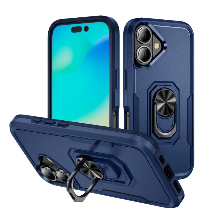 Custodia per telefono Pioneer Armor Heavy Duty PC + TPU con supporto, For iPhone 17 Pro, For iPhone 17