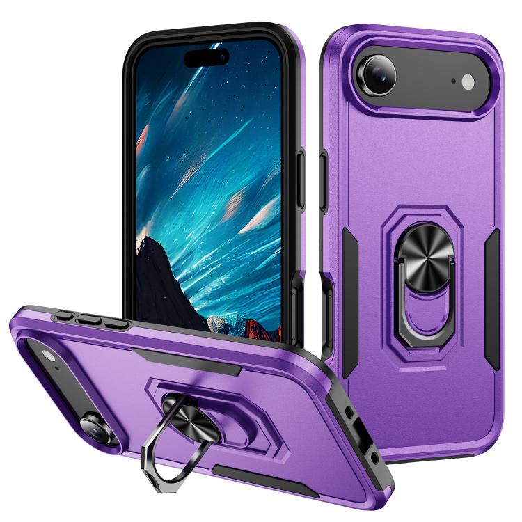 Custodia per telefono Pioneer Armor Heavy Duty PC + TPU con supporto, For iPhone Air, For iPhone 16 Pro Max