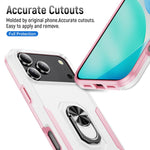 Custodia per telefono Pioneer Armor Heavy Duty PC + TPU con supporto, For iPhone 18 Pro, For iPhone 18 Pro Max