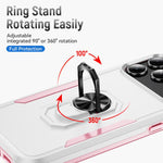 Custodia per telefono Pioneer Armor Heavy Duty PC + TPU con supporto, For iPhone 18 Pro, For iPhone 18 Pro Max