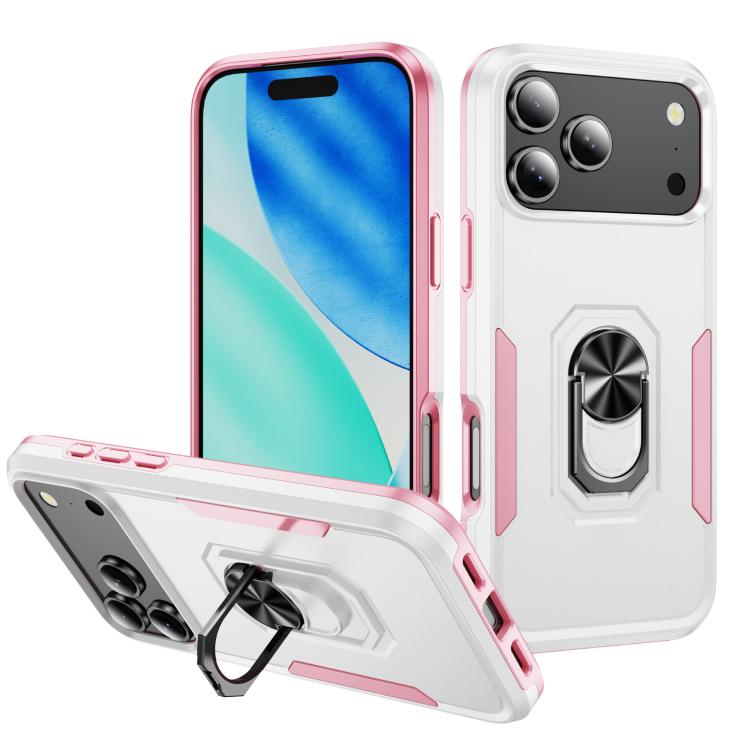 Custodia per telefono Pioneer Armor Heavy Duty PC + TPU con supporto, For iPhone 18 Pro, For iPhone 18 Pro Max
