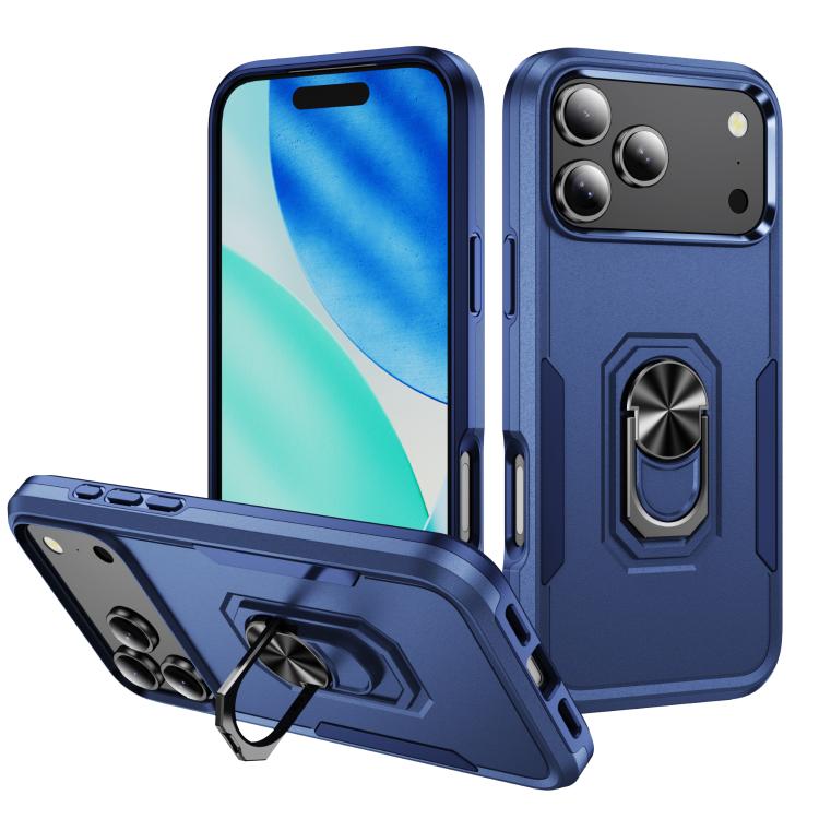 Custodia per telefono Pioneer Armor Heavy Duty PC + TPU con supporto, For iPhone 18 Pro, For iPhone 18 Pro Max
