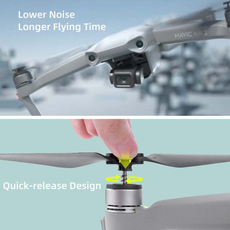Eliche a sgancio rapido per DJI Mavic Air 2, 2 paia
