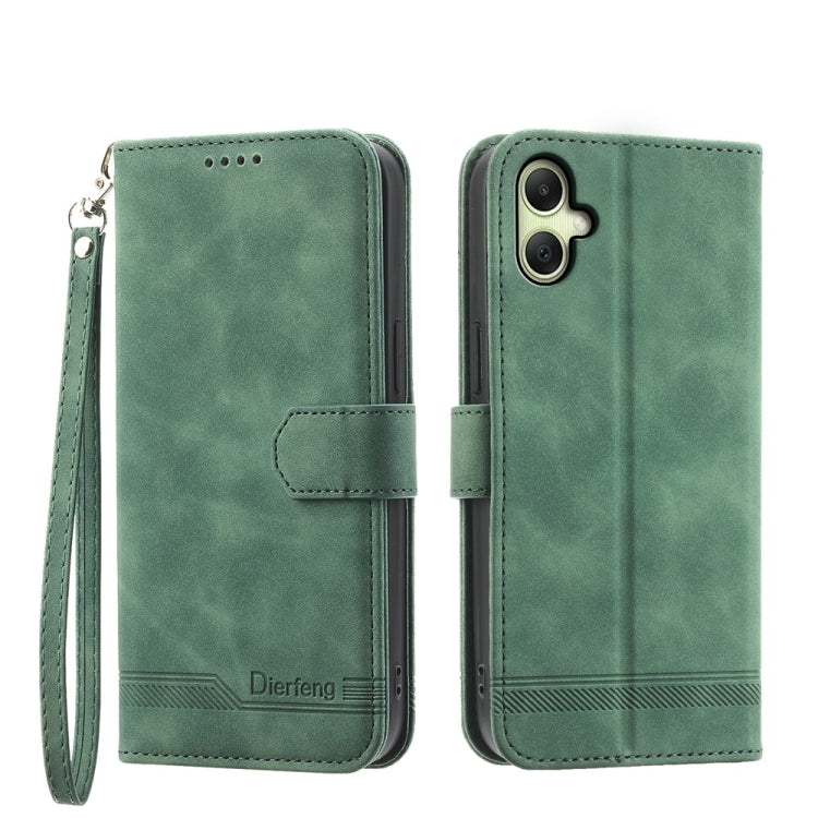 Custodia per telefono in TPU + PU in pelle Dream Line Dierfeng, For Samsung Galaxy A06 4G / 5G / A07 4G, For Samsung Galaxy M35