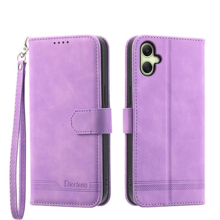 Custodia per telefono in TPU + PU in pelle Dream Line Dierfeng, For Samsung Galaxy A06 4G / 5G / A07 4G, For Samsung Galaxy M35