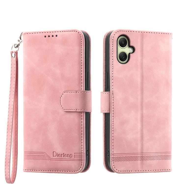 Custodia per telefono in TPU + PU in pelle Dream Line Dierfeng, For Samsung Galaxy A06 4G / 5G / A07 4G, For Samsung Galaxy M35