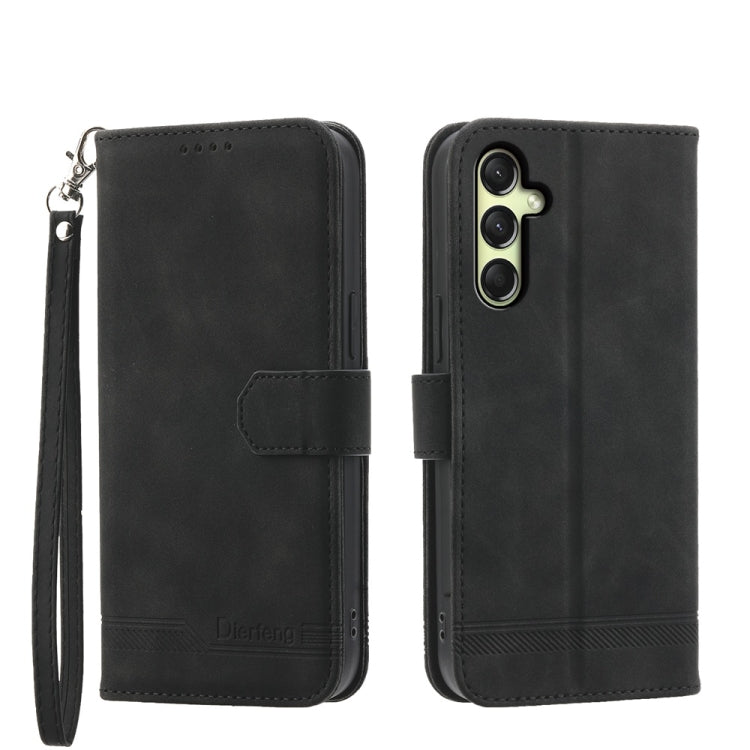 Custodia per telefono in TPU + PU in pelle Dream Line Dierfeng, For Samsung Galaxy A57 5G, For Samsung Galaxy A37 5G, For Galaxy A27 5G, For Samsung Galaxy A26 5G / A16 / A17 4G