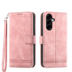 Custodia per telefono in TPU + PU in pelle Dream Line Dierfeng, For Samsung Galaxy A57 5G, For Samsung Galaxy A37 5G, For Galaxy A27 5G, For Samsung Galaxy A26 5G / A16 / A17 4G