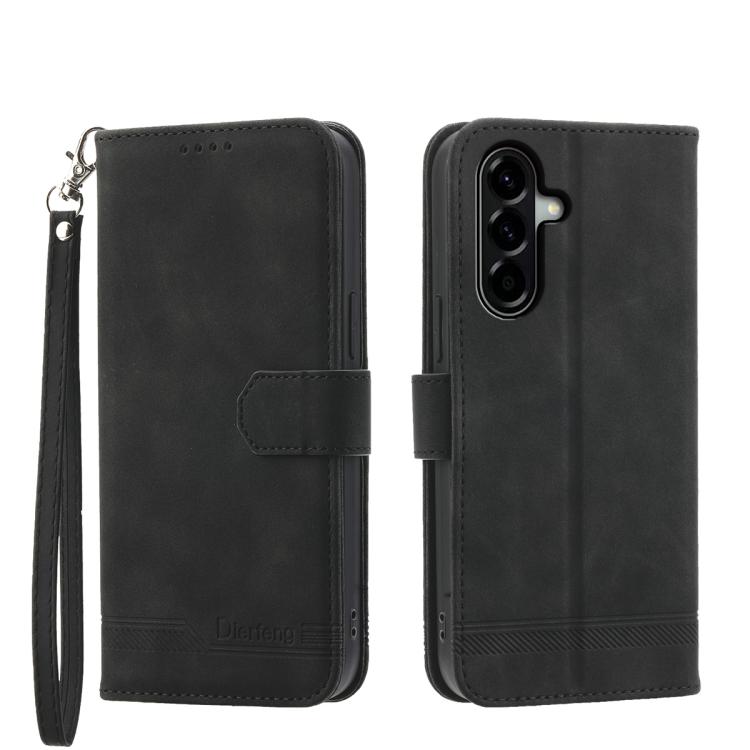 Custodia per telefono in TPU + PU in pelle Dream Line Dierfeng, For Samsung Galaxy A57 5G, For Samsung Galaxy A37 5G, For Galaxy A27 5G, For Samsung Galaxy A26 5G / A16 / A17 4G