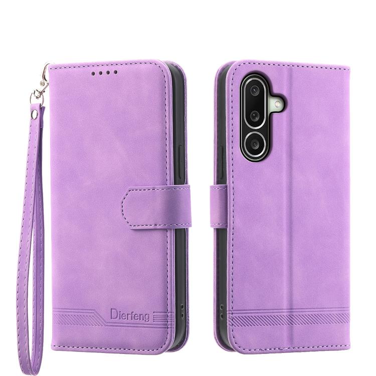 Custodia per telefono in TPU + PU in pelle Dream Line Dierfeng, For Samsung Galaxy A57 5G, For Samsung Galaxy A37 5G, For Galaxy A27 5G, For Samsung Galaxy A26 5G / A16 / A17 4G