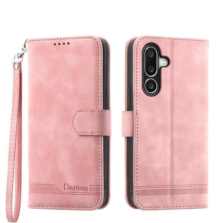 Custodia per telefono in TPU + PU in pelle Dream Line Dierfeng, For Samsung Galaxy A57 5G, For Samsung Galaxy A37 5G, For Galaxy A27 5G, For Samsung Galaxy A26 5G / A16 / A17 4G