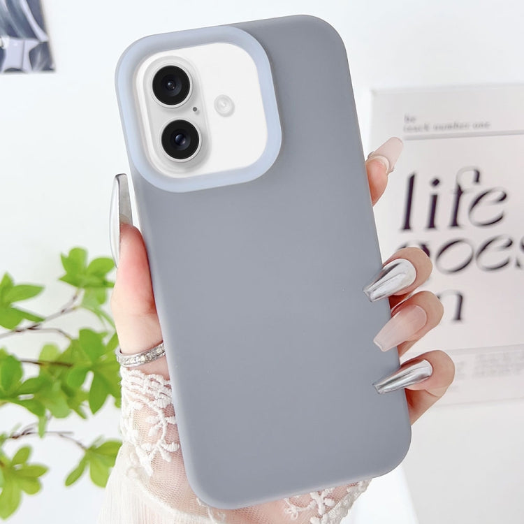 Custodia per telefono in silicone liquido ibrido per PC Jelly, For iPhone 16, For iPhone 15 Pro Max, For iPhone 15 Pro