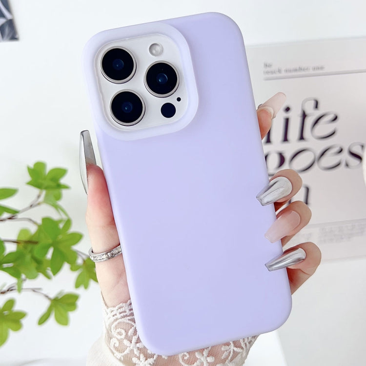 Custodia per telefono in silicone liquido ibrido per PC Jelly, For iPhone 16, For iPhone 15 Pro Max, For iPhone 15 Pro