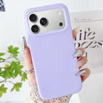 Custodia silicone liquido per iPhone 17 Pro Max