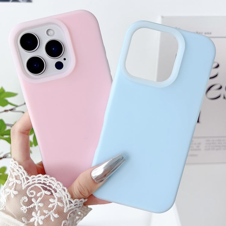 Custodia per telefono in silicone liquido ibrido per PC Jelly, For iPhone 16, For iPhone 15 Pro Max, For iPhone 15 Pro