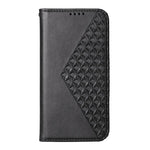 Custodia magnetica per telefono in pelle di vitello con griglia cubica, For Samsung Galaxy A57 5G, For Samsung Galaxy A37 5G, For Galaxy A27 5G, For Samsung Galaxy A26 5G / A16 / A17 4G