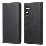 Custodia per telefono in pelle magnetica RFID a tinta unita per aziende, For Samsung Galaxy A57 5G, For Samsung Galaxy A37 5G, For Galaxy A27 5G, For Samsung Galaxy A26 5G / A16 / A17 4G