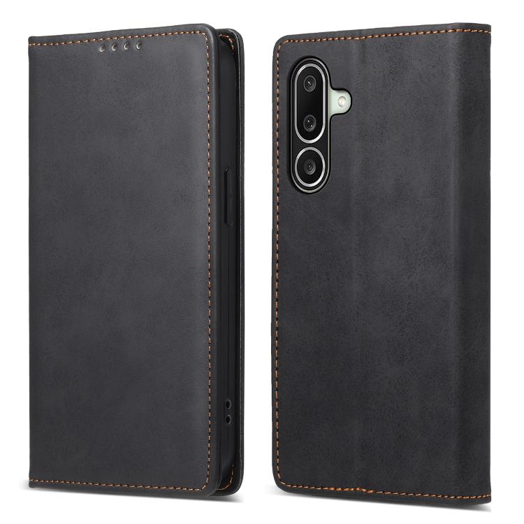 Custodia per telefono in pelle magnetica RFID a tinta unita per aziende, For Samsung Galaxy A57 5G, For Samsung Galaxy A37 5G, For Galaxy A27 5G, For Samsung Galaxy A26 5G / A16 / A17 4G