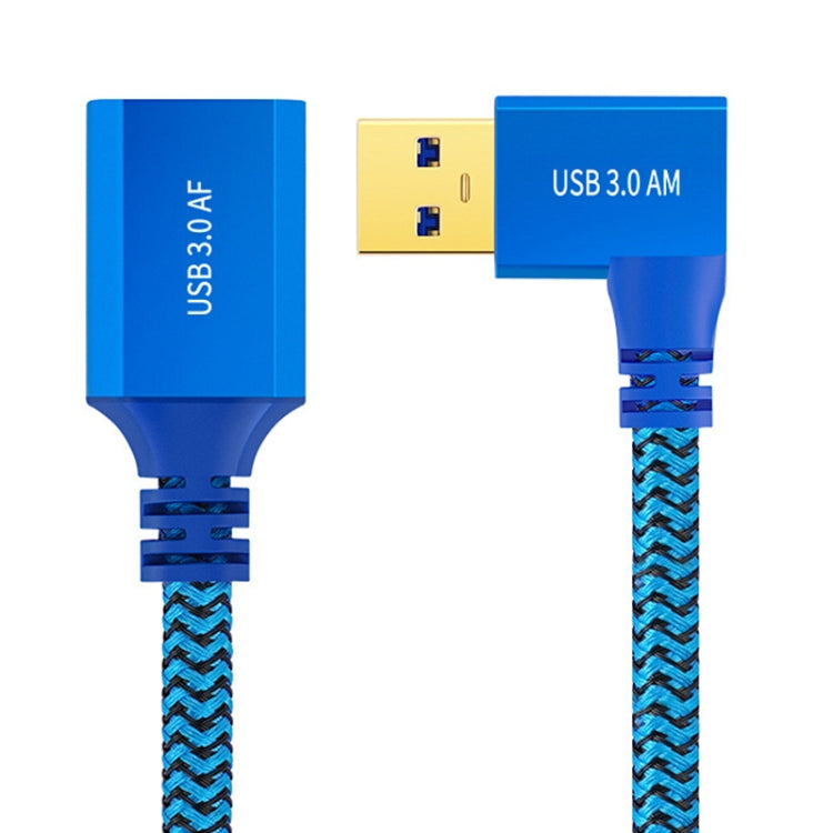 Cavo di prolunga a gomito laterale USB 3.0 femmina a USB 3.0 maschio per disco USB, mouse/tastiera/stampante, 1m
