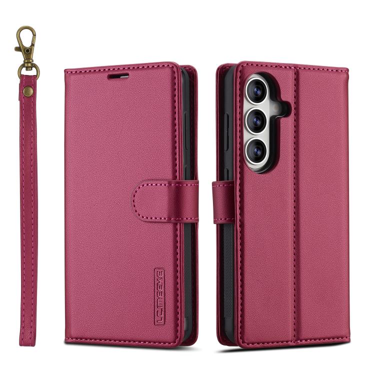 Custodia per telefono in PU Magsafe staccabile LC.IMEEKE L2 Series con cordino, For Galaxy A18 5G/A18 4G, For Samsung Galaxy A57 5G, For Samsung Galaxy A37 5G, For Samsung Galaxy A56 5G