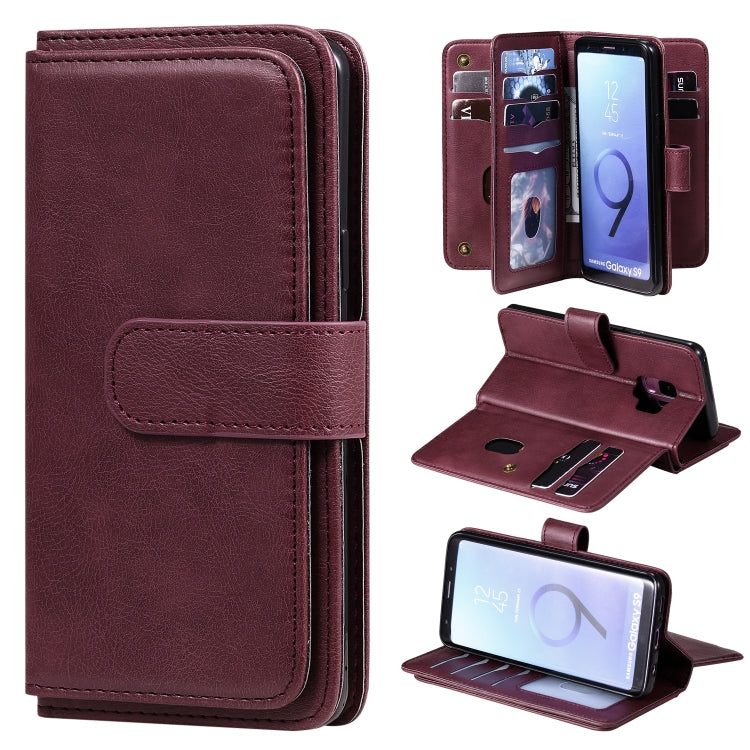 Custodia portafoglio in pelle con fibbia magnetica per Samsung Ga
