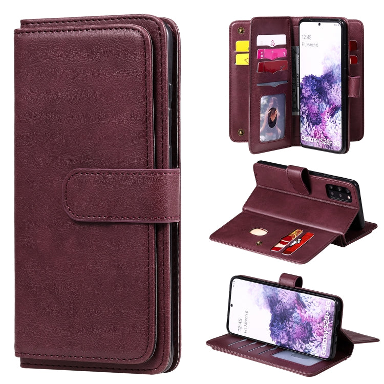 Custodia portafoglio in pelle con fibbia magnetica per Samsung Ga