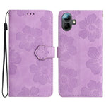 Custodia per telefono in pelle con motivo a rilievo floreale, For Samsung Galaxy A57 5G, For Samsung Galaxy A37 5G, For Samsung Galaxy A07 5G, For Samsung Galaxy A17 5G