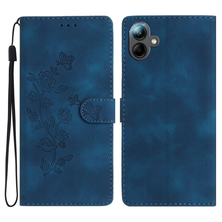 Custodia per telefono in pelle con motivo a farfalla e fiore, For Samsung Galaxy A16 5G, For Samsung Galaxy A06 4G