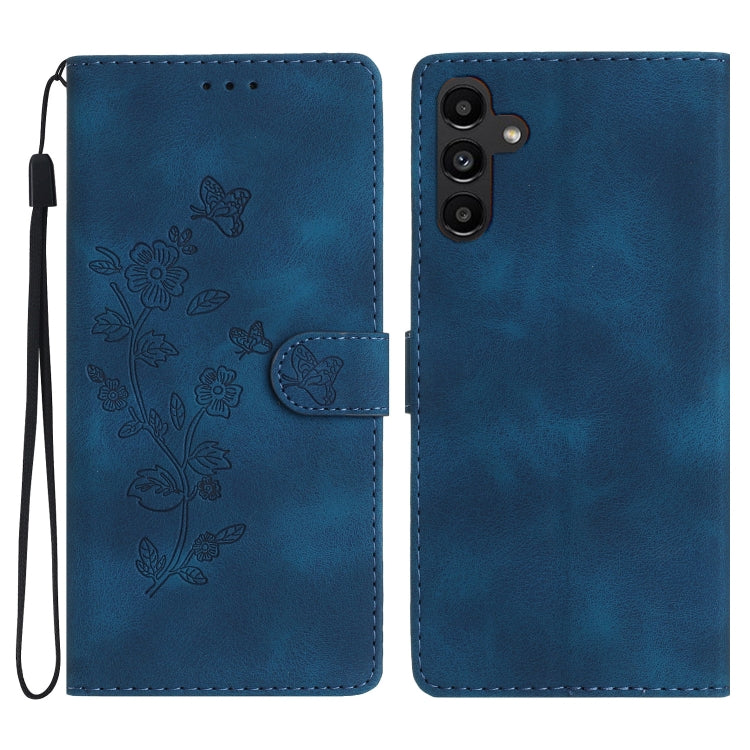 Custodia per telefono in pelle con motivo a farfalla e fiore, For Samsung Galaxy A16 5G, For Samsung Galaxy A06 4G