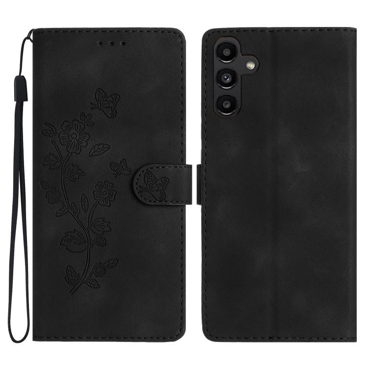 Custodia per telefono in pelle con motivo a farfalla e fiore, For Samsung Galaxy A57 5G, For Samsung Galaxy A37 5G, For Samsung Galaxy A07 5G, For Samsung Galaxy A17 5G