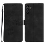 Custodia per telefono in pelle con motivo a farfalla e fiore, For Samsung Galaxy A57 5G, For Samsung Galaxy A37 5G, For Samsung Galaxy A07 5G, For Samsung Galaxy A17 5G